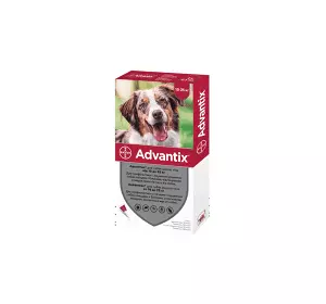Краплі Адвантікс для собак 10 - 25кг 2,5мл 1 піпетка (Bayer) адвантикс