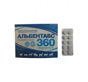 Альбентабс-360 36% таблетки № 30 блістер O.L.KAR. *