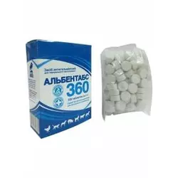 Альбентабс-360 36% таблетки №100 O.L.KAR. * альбендазол таблетки альбен