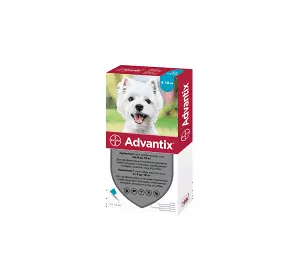 Краплі Адвантікс для собак 4-10кг 1,0мл 1 іипетка Bayer адвантикс