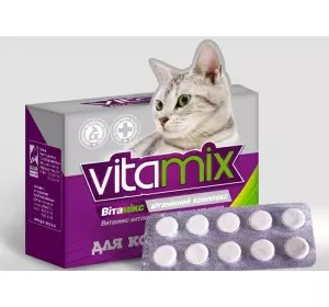 Вітамікс вітаміни для котів №100 табл блистер O.L.KAR