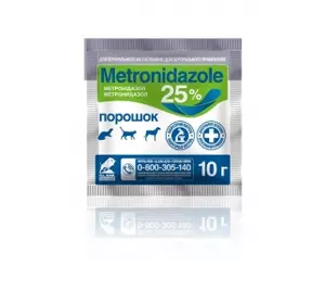 Метронідазол (Метронидазол) - 25% порош. уп - 10г O.L.KAR.