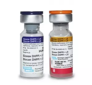 Вакцина Біокан DHPPI+LR 1 мл Bioveta (Чехія), 100%предоплата биокан