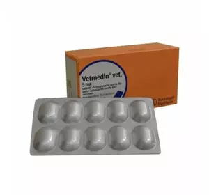 Ветмедин (Vetmedin) 5 мг. 100табл (таблетки)